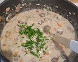 Foto del paso 5 de la receta: Risotto de hongos, vegetales y carne🥘