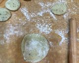 A picture of step 3 of Jade Soup Dumplings (Green Xiao Long Bao).