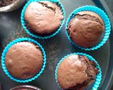 चॉकलेट मफिन्स और चॉकलेट हार्ट्स (chocolate muffins aur chocolate hearts recipe in Hindi) रेसिपी चरण 3 फोटो