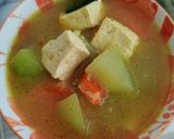 Foto langkah ke 7 dari resep Soto Labu Siam + Tahu.