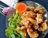 รูปขั้นตอนการทำที่ 2 ของ ไก่ทอดเกลือ|ทำง่ายอร่อยมาก