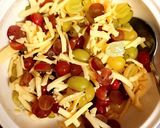 A picture of step 2 of Salad - appetizer "Grape".