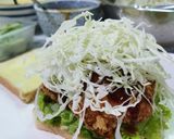 รูปขั้นตอนการทำที่ 3 ของ แซนวิชทงคัตซึวานปากุ