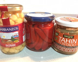 Foto del paso 1 de la receta: Hummus de pimiento rojo