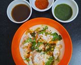 A picture of step 6 of Dahi vada.