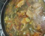 Foto del paso 3 de la receta: Pollo al ajoporro