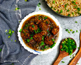 A picture of step 4 of Vegetable Fried Rice.