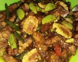 Foto langkah ke 6 dari resep Pete Jamu Kapate (Pete,jagung muda,kacang panjang,tempe).