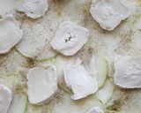 Une image de l'étape 2 de Gratin courgettes et chèvre.