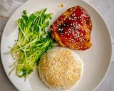 รูปขั้นตอนการทำที่ 3 ของ ข้าวไก่อบซอสเทอริยากิ_โฮมเมด