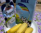 Foto langkah ke 1 dari resep Smoothie Pisang.