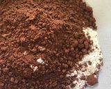 Gambar langkah 4 resipi Kek Coklat MakTon.