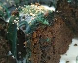 A picture of step 18 of Choco mirror allian glaze chocolate cake.