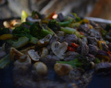 Foto del paso 3 de la receta: Vegetales y vacío a la plancha