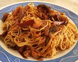 Foto del paso 9 de la receta: Fideos Fritos Chinos con Pollo Korean BBQ y Verduritas al Wok