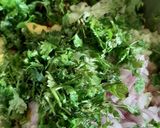 A picture of step 4 of Watermelon salsa.