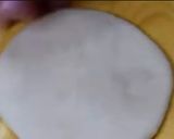 A picture of step 1 of Raj kachori.