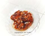 Foto langkah ke 4 dari resep 36. Dakgangjeong (korean spicy chicken wings).