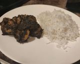 A picture of step 8 of Bhuna Coriander Prawns 🍤.