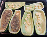 Foto del paso 6 de la receta: Zapallito italiano con relleno vegetariano