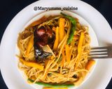 A picture of step 4 of DELICIOUS PASTA by maryumms_cuisine.