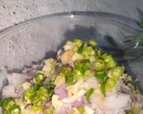 A picture of step 2 of Leftover bihari style aloo chokha.