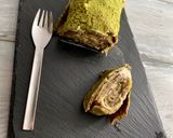 Machateás banánkrémmel töltött palacsintatekercs recept fázis 6 fotója