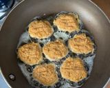 A picture of step 4 of Shrimp Patties with Nopales.