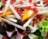 Foto del paso 5 de la receta: Ensalada de lechuga y jícama con mango y granada