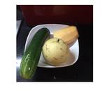 Diet Juice Cucumber Pear Papaya langkah memasak 1 foto