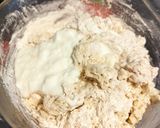 Kefíres burgonyás lángos recept fázis 2 fotója