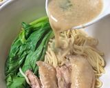 Foto langkah ke 4 dari resep Ramen Kilat Kuah Miso (soymilk).