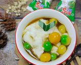 Foto langkah ke 5 dari resep Bubur SumSum Kuah Candil Jahe Rainbow.