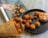 Popcorn "csirketofu" falatok gluténmentesen recept fázis 6 fotója