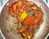 A picture of step 9 of Gnocchi in Awadhi style.