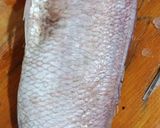 صورة لخطوة 1 من وصفة الحوت معمرة في الفرن 🐟 😋 بالتتبيلة المغربية 👍