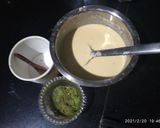 A picture of step 1 of Veg. Masala omelette.