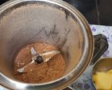 A picture of step 4 of Christmas special eggless plum cake.