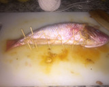Foto del paso 3 de la receta: Pargo relleno al horno