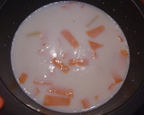 Foto del paso 1 de la receta: Rape con salsa de calabaza y alcachofas