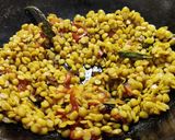 A picture of step 1 of Homestyle vegetarian plate meals.