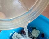 A picture of step 4 of Paneer papdi.