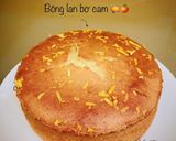 Hình bước làm 4 của món Bánh bông lan bơ cam