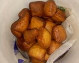 A picture of step 6 of Sweet Yogurt mandazis.