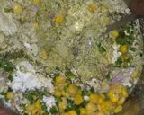 A picture of step 4 of Rava-Palak-Corn Mini Pancakes.
