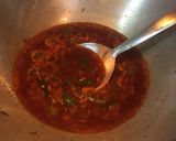 A picture of step 6 of Gobhi Manchurian.