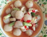 Foto langkah ke 8 dari resep Cilok Goang Kuah Kencur.