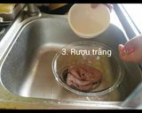 Hình bước làm 2 của món Cật lợn hấp gừng