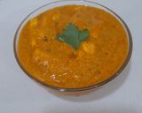 A picture of step 7 of Dhaba Style Jain Paneer Butter Masala.