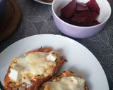 Spenótos-fetás töltött édesburgonya recept fázis 5 fotója